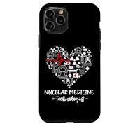 Nuclear Medicine Technologist Heart Funny Radiology Case for iPhone 11 Pro