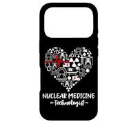 Nuclear Medicine Technologist Heart Funny Radiology Case for iPhone 17 Pro