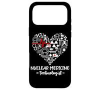 Nuclear Medicine Technologist Heart Funny Radiology Case for iPhone 17 Pro Max
