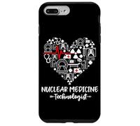 Nuclear Medicine Technologist Heart Funny Radiology Case for iPhone 7 Plus/8 Plus