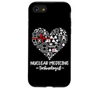 Nuclear Medicine Technologist Heart Funny Radiology Case for iPhone SE (2020) / 7/8
