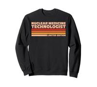 Nuclear Medicine Technologist Retro Sunrise Sweatshirt