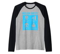 Nuclear power NUCLEAR SAFETY FUNNY Anti-nuclear Raglan Baseball Tee