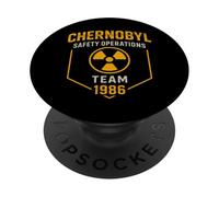 Nuclear Power Plant, Chernobyl Safety Operations Team 1986 PopSockets Adhesive PopGrip