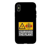 Nuclear Power Plant Worker I Survived The Plant Case for iPhone X/XS