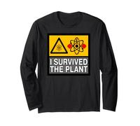 Nuclear Power Plant Worker I Survived The Plant Long Sleeve T-Shirt