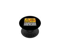 Nuclear Power Plant Worker I Survived The Plant PopSockets Adhesive PopGrip