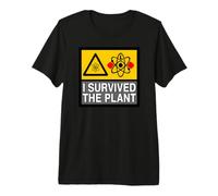 Nuclear Power Plant Worker I Survived The Plant Premium T-Shirt