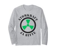 Nuclear Power Yes Please Pro Nuclear Energy Support Long Sleeve T-Shirt