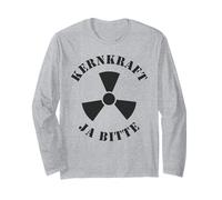 Nuclear Power Yes Please Pro Nuclear Energy Support Long Sleeve T-Shirt