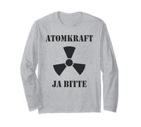 Nuclear Power Yes Please Pro Nuclear Energy Support Long Sleeve T-Shirt