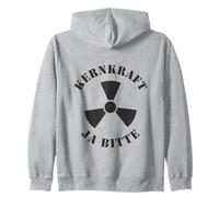 Nuclear Power Yes Please Pro Nuclear Energy Support Zip Hoodie