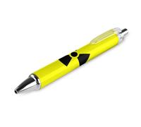 Nuclear Radiation Ballpoint Pens Retractable Pretty Journaling Pen Ball Pen Work Pen Office Pens for Men Women Office Supplies 1 PCS