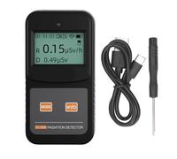 Nuclear Radiation Detector, γ β X Test, Built in Memory, Radiation Dose Counter with Alarm - Energy Compensated Tube, Real Time Monitoring, User Adjustable Alarms