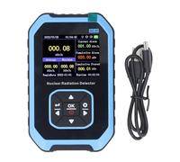 Nuclear Radiation Detector Device Counter Dosimeter Portable Handheld Rechargeable Beta Gamma X Ray Meter Blue