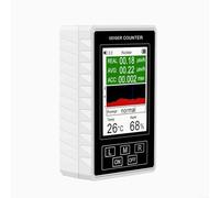Nuclear Radiation Detector For Geiger Counter For Beta Gamma X-ray Testing With Real Time Alarm And Tft Display Screen, Black(White)