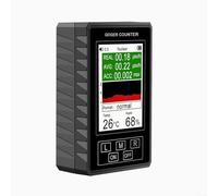 Nuclear Radiation Detector For Geiger Counter For Beta Gamma X-ray Testing With Real Time Alarm And Tft Display Screen, Black(Black)