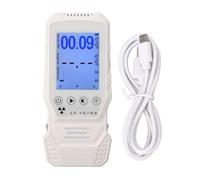 Nuclear Radiation Detector Geiger Counter, β γ X Ray Detection, Portable with Light Sound Alarm - Reliable Survival Gear, Advanced Radiation Detector for Family and