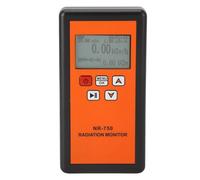 Nuclear Radiation Detector Geiger Counter High Accuracy Portable Handheld Rechargeable LCD Display with Alarm for Home Nuclear Power Plants Radiology Laboratories ABS