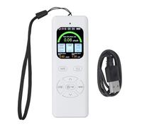 Nuclear Radiation Detector Geiger Counter High Sensitivity Portable Marble Radiation Monitoring Dosimeter for Home Hospital Nuclear Power Plant ABS Polymer Battery Built In