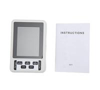 Nuclear Radiation Detector Geiger Counter Tester for Nuclear Power Plants Steel Industry LCD Backlight (White)