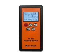 Nuclear radiation detector Handheld Geiger Counter Nuclear With LCD Display Radiation Detector Radiation Dosimeter Nuclear X, Y and hard beta rays Tester Geiger Counter(NR-750)
