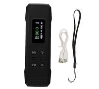 Nuclear Radiation Detector High Sensitivity Sound Light Alarm HD LCD Display Geiger Counter Portable (Negra)