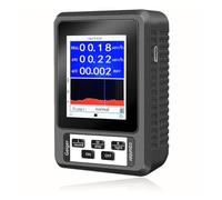 Nuclear Radiation Detector Personals Geiger Counter X-rays Γ-rays Β-rays Detecting Tool Real-time Dose Ionizing Radiation Tester Widely Applicable(Black)