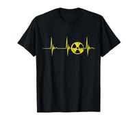 Nuclear Radiation Heartbeat EKG Pulse Fallout Symbol Sign T-Shirt