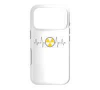 Nuclear Radiation Heartbeat EKG Pulse Line Radiation Warning Case for iPhone 17 Pro