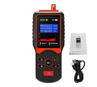Nuclear Radiation Meter, Portable Handheld Emf Detector with Backlight LCD Display, Portable Beta Gamma X-Rays, Personal Radiation Dose Alarm with Built-in Battery