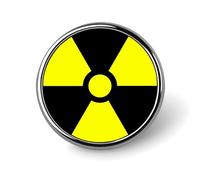 Nuclear Radiation Novelty Pin Badge Lapel Pin Brooch Badge Tie Jewelry Decor for Hats Jackets Shirts