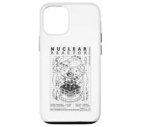 Nuclear Reactor Core Fission Power Physics Energy Diagram Case for iPhone 12/12 Pro