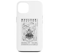 Nuclear Reactor Core Fission Power Physics Energy Diagram Case for iPhone 13