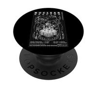 Nuclear Reactor Core Fission Power Physics Energy Diagram PopSockets Adhesive PopGrip
