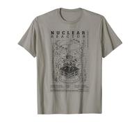 Nuclear Reactor Core Fission Power Physics Energy Diagram T-Shirt