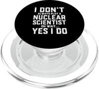 Nuclear Scientist PopSockets PopGrip for MagSafe