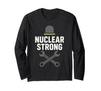 Nuclear Worker Atomic Energy Engineer Pride Reactor Crew Long Sleeve T-Shirt