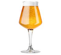 Nucleated Teku 3.0 Stemmed Beer Glass by Rastal - 14.2 oz Craft Glass for Enhanced Head Retention, Aroma and Flavor - Gift Idea for Men