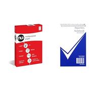 NUCO Copier Paper Ream & Reporters Notebook FEINT Ruled