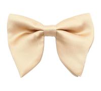 Nœud Papillon Surdimensionné en Satin de Soie Pour Homme Couleur Unie, LLHJUNUK, Doré