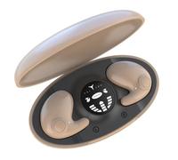 (Nude, 1 set) Invisible Sleep Wireless Earphone with Charging Case, Bluetooth 5.3 Hidden Earbuds Lightweight Sense-Free To Wear, IPX5 Waterproof Noise Cancelling