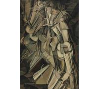 Nude Descending a Staircase, Marcel Duchamp Notebook Journal: Famous Paintings Notebooks