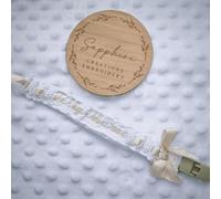 Nude - Embroidered Spanish Lace Dummy Clip - sc372