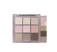 Nude Eyeshadow Palette, 9 Color Full Matte Eye Shadows Palette For Women,Long Lasting Soft Blendable Matte Nudes Cold Brown Eyeshadow Make-Up Palettes Waterproof Natural Nude Eyeshadow Palette