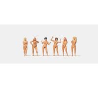 Merten 0212526 Nude Female Swimmers Standing (6) Figure Set