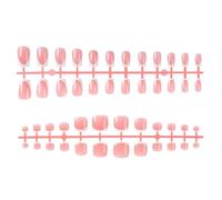 Nude French Artificial Nails 48Pcs Short Tips for a and Elegant Decoration Press on