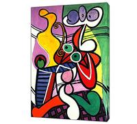 Nude Life Paint Picture by Pablo Picasso Print On Framed Canvas Wall Art 34’’ x 24’’inch(86x 60 cm) -18mm Depth