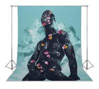Nude Male Gay Artwork, Gay Wall Art, Large Wall Art, Modern Figure Print, Sensual Nude Poster, Unique Gift, Bedroom Decor, Masculine Artwork-1 Photography Cloth56x98inch(142x250cm)