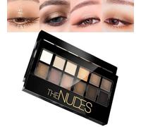 Nude, Smoky & Highly Pigmented Eyeshadow Palettes - Waterproof, Shimmer & Matte Finish